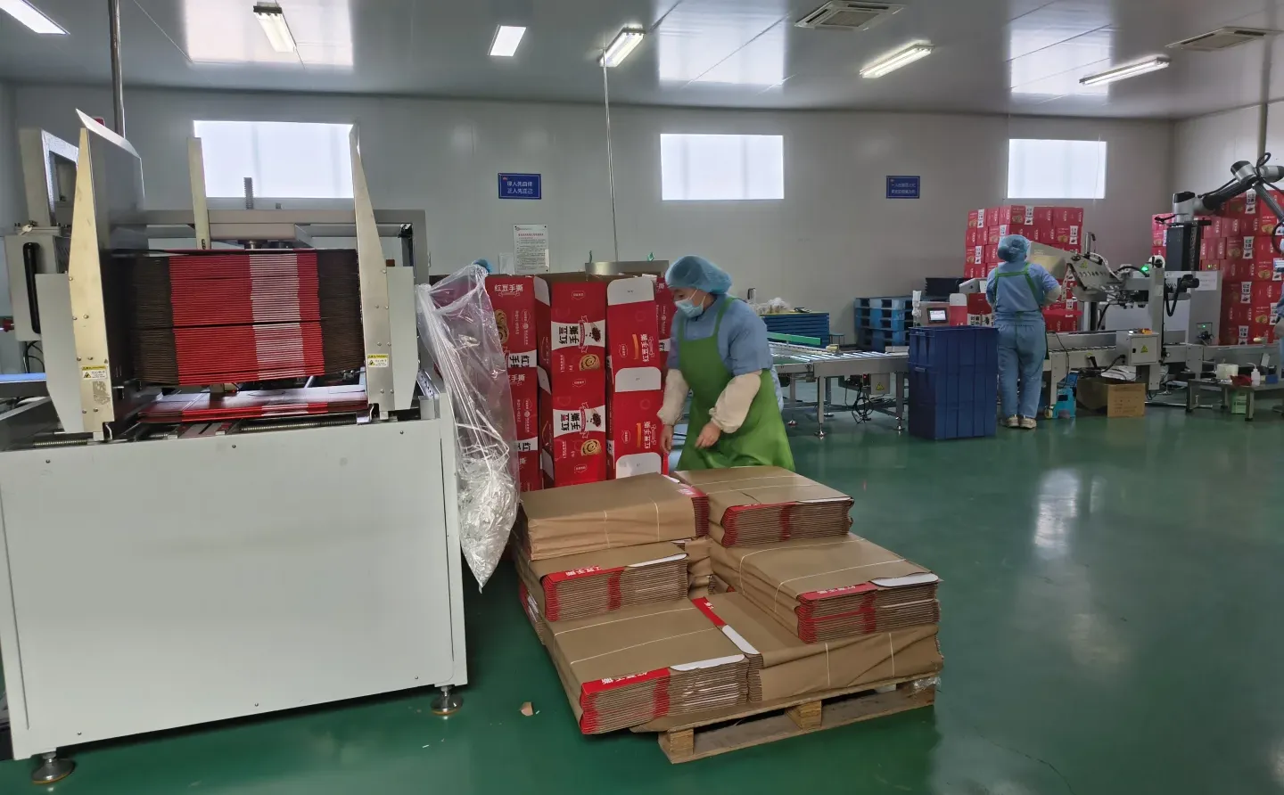 参观现代化食品厂，大为震撼!