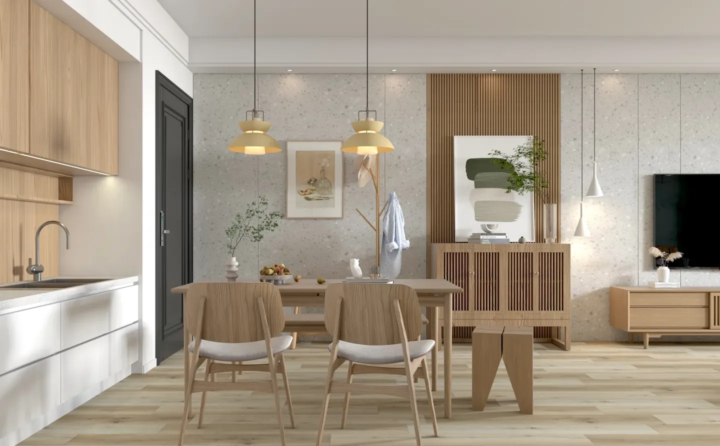 拉斯维加斯橱柜石材地板一站式批发