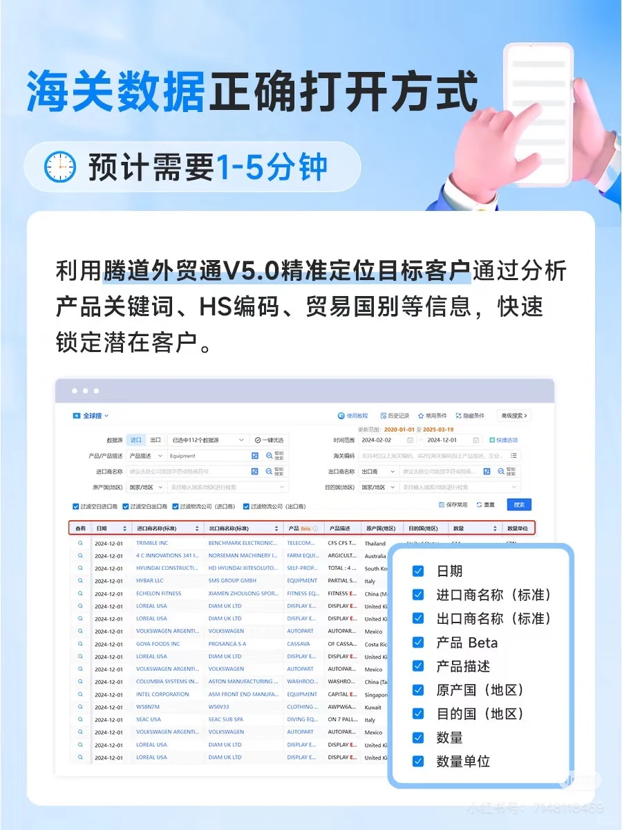 海关数据,绝不做一锤子买卖!