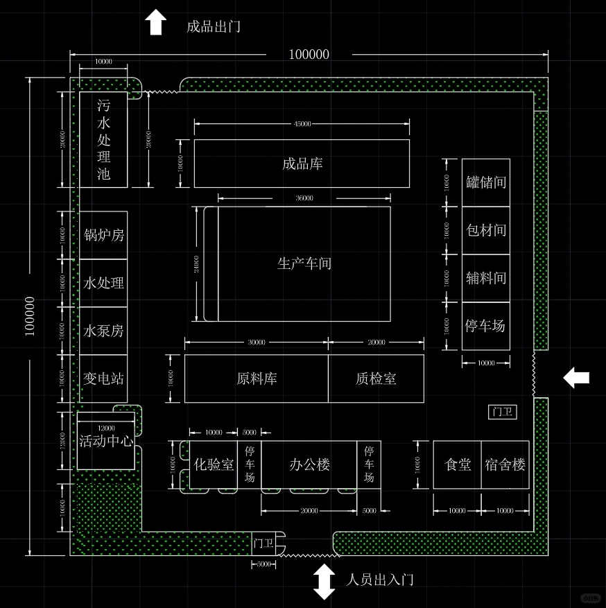 食品工厂设计图