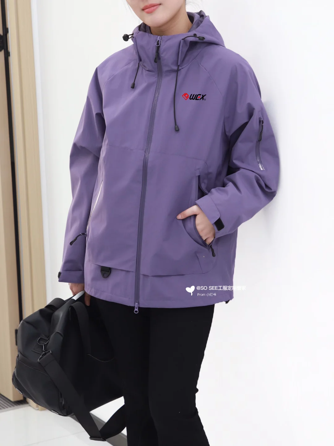 心动预警！?清华紫，更高级的工作服定制选择