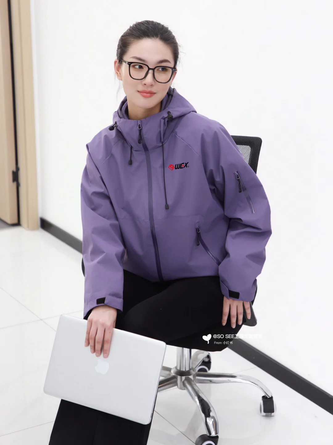 心动预警！?清华紫，更高级的工作服定制选择