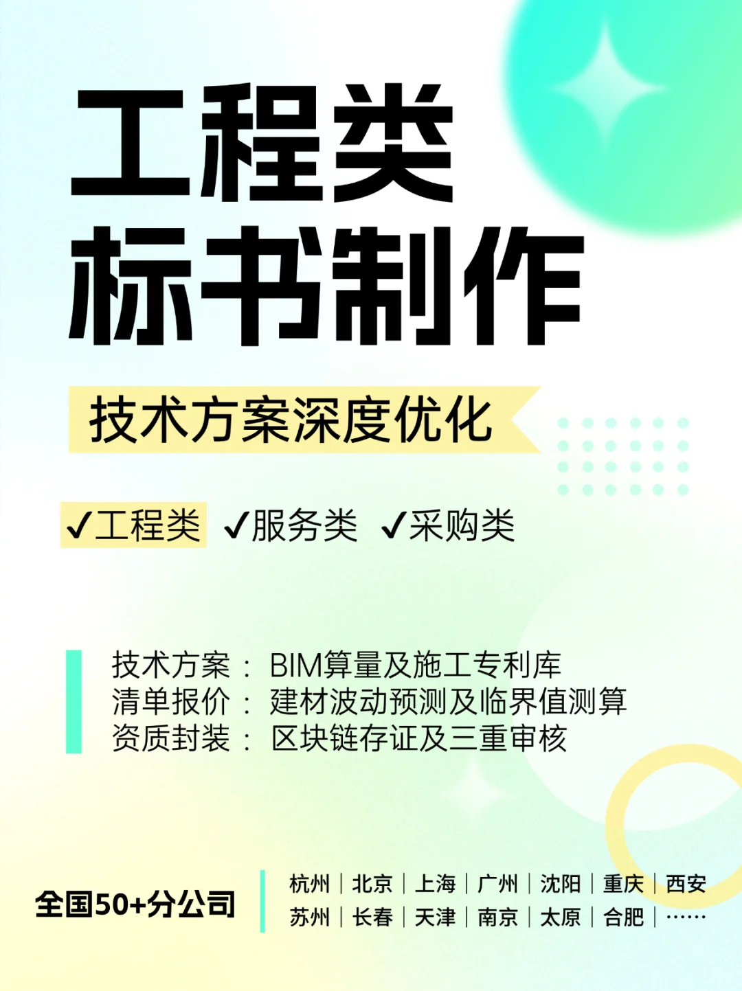 全行业标书代写,急单24小时交付!