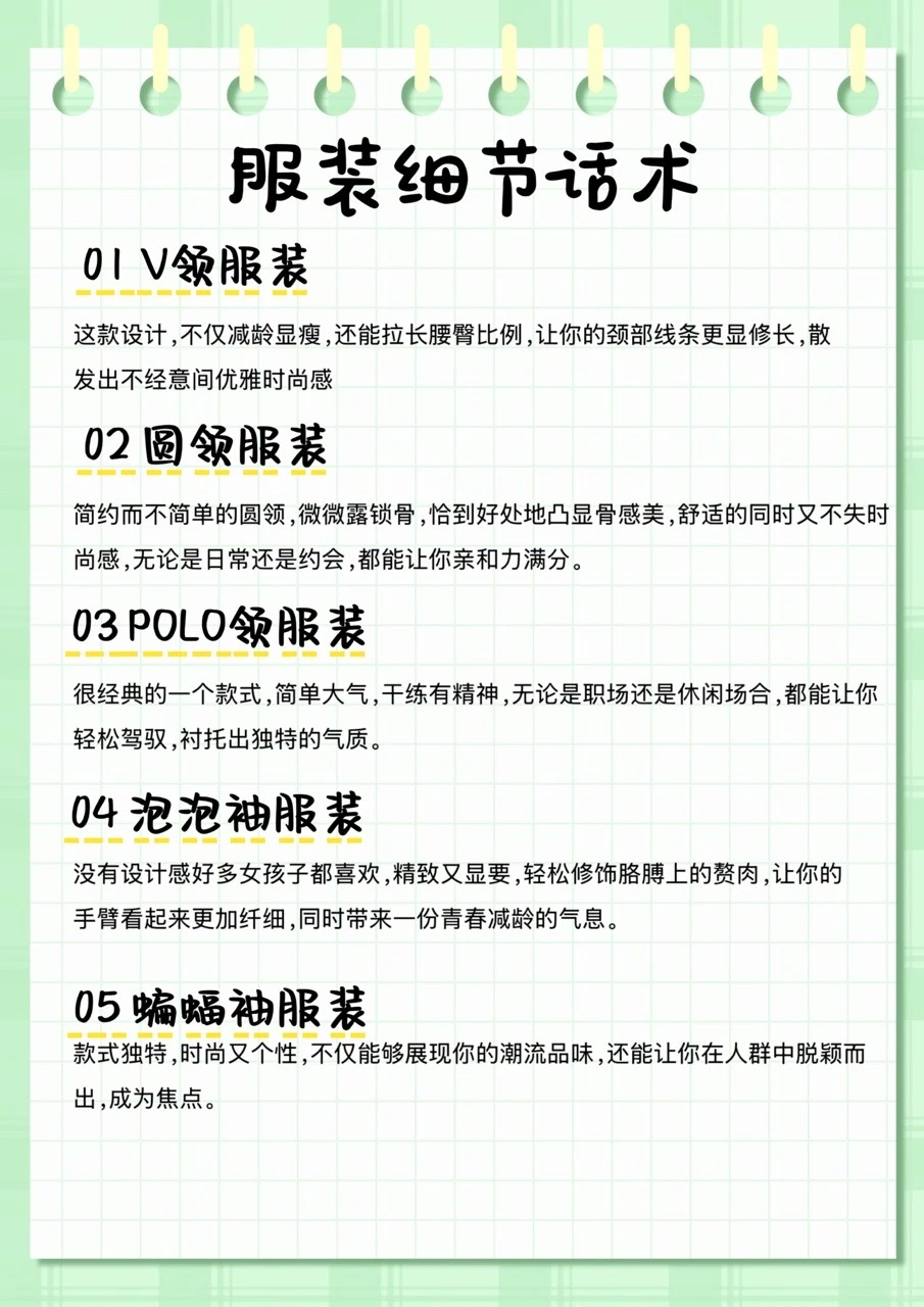 服装人开店必备的满分?话术❗️