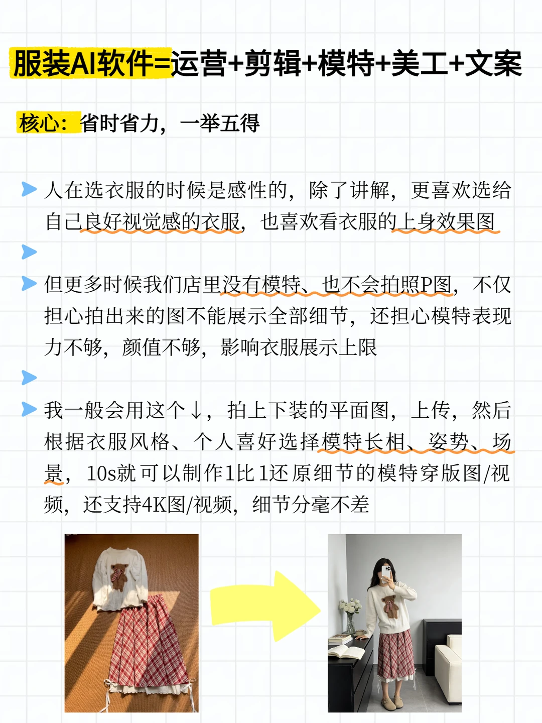 卖衣服不会说上身效果？狂背这10个话术