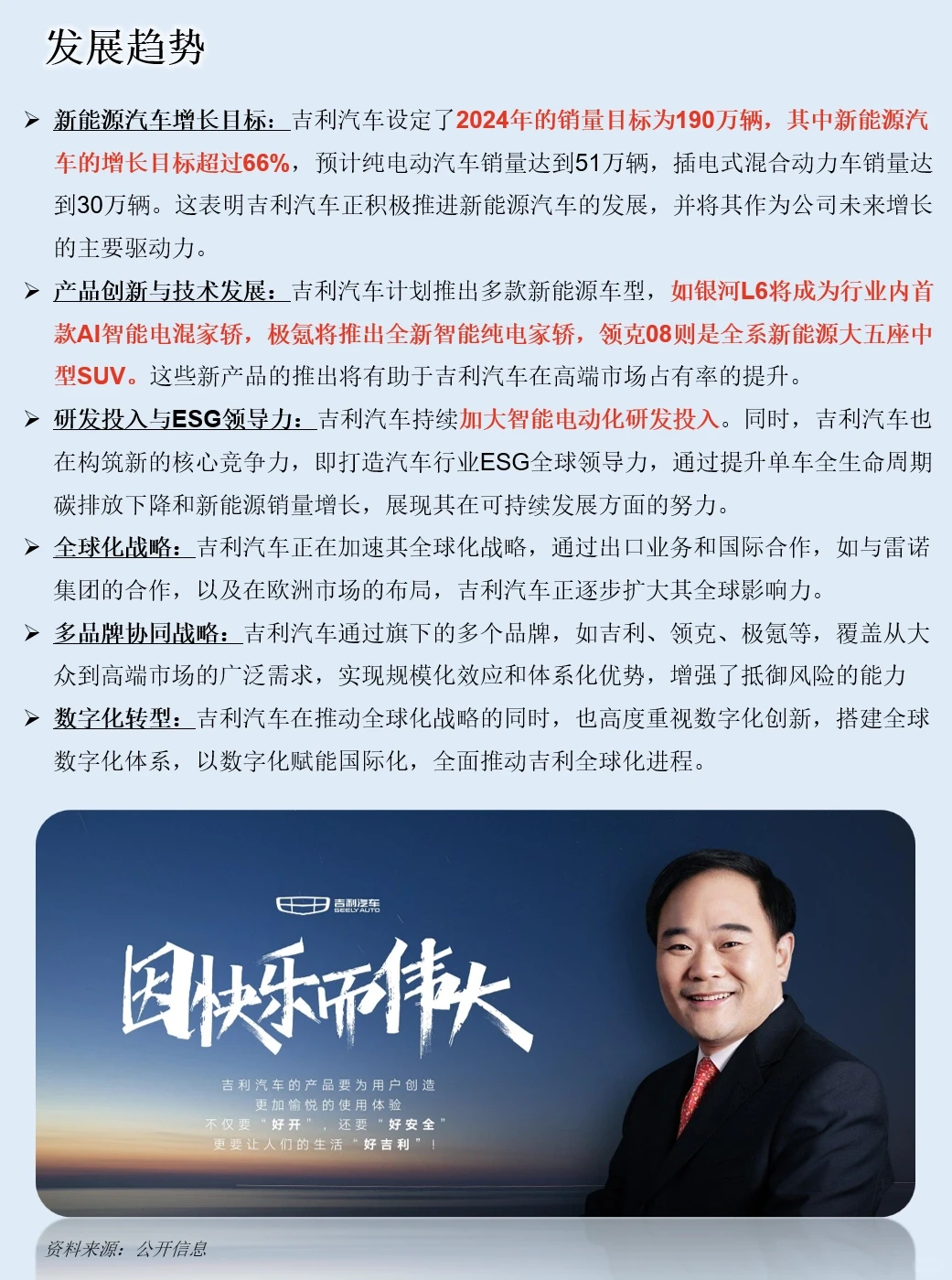 一天吃透一家上市公司：NO.25 吉利汽车