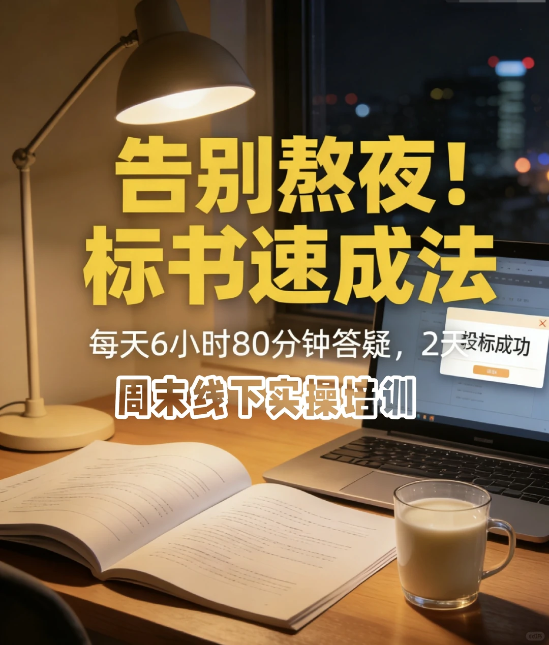 告别熬夜!标书速成法