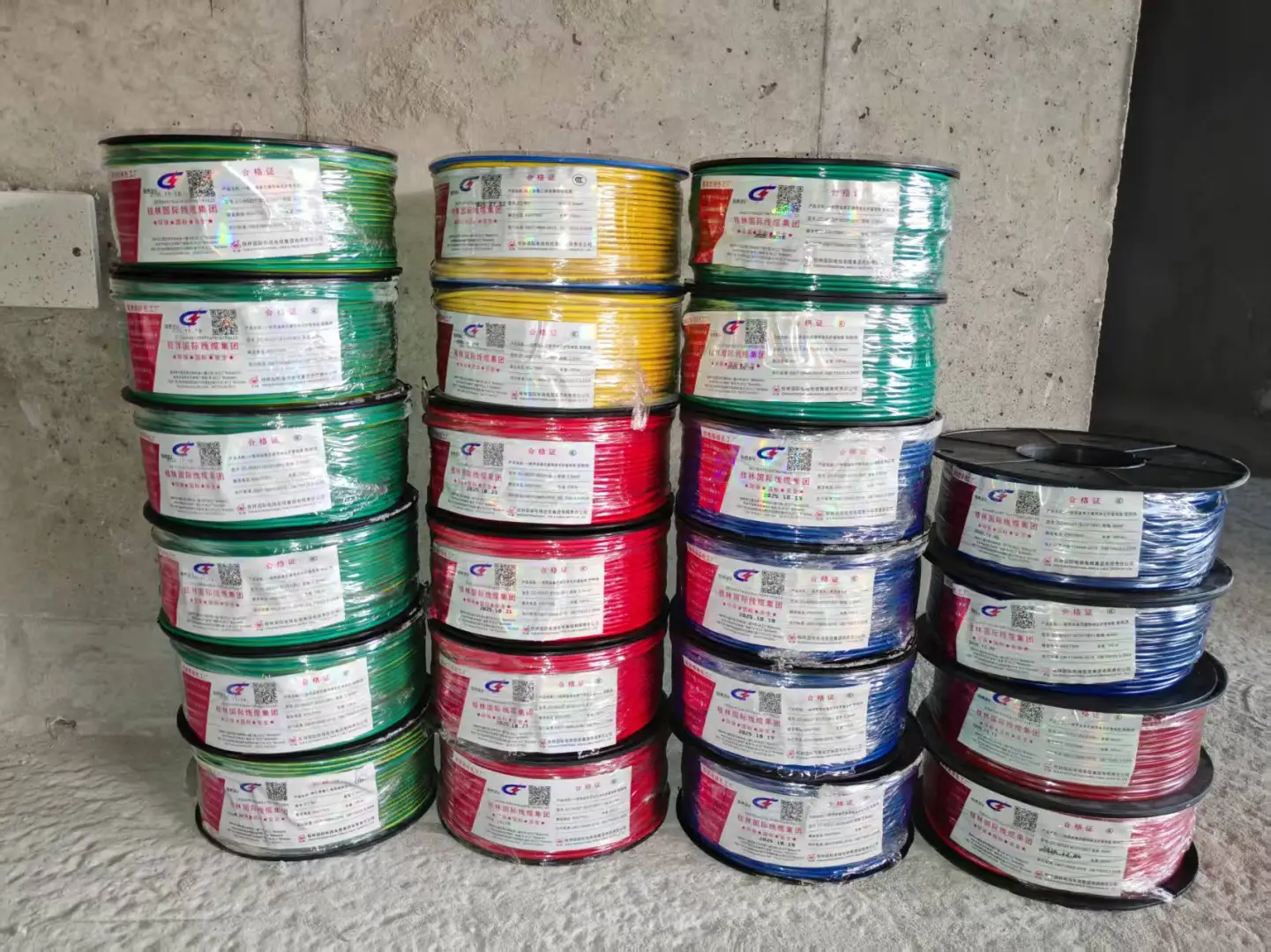 电线配送实拍|南宁建材批发