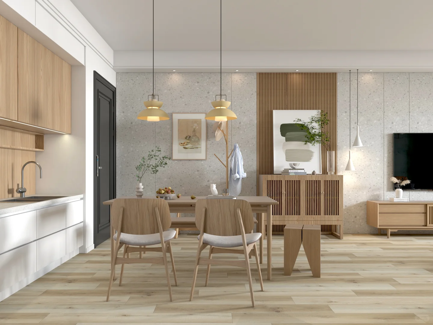 拉斯维加斯橱柜石材地板一站式批发