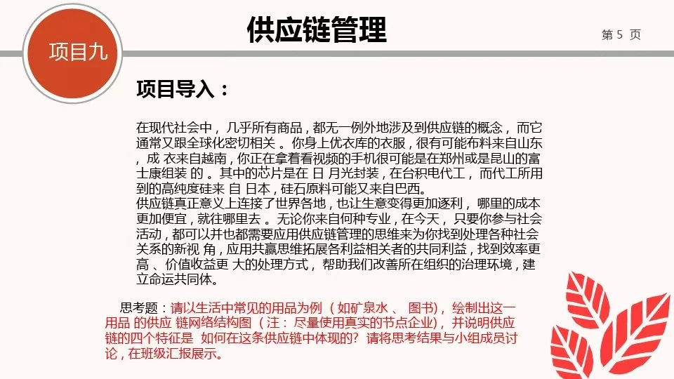 供应链管理—采购管理