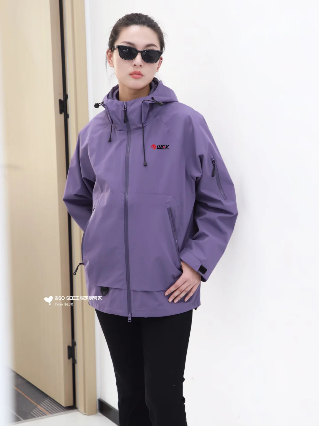 心动预警！?清华紫，更高级的工作服定制选择