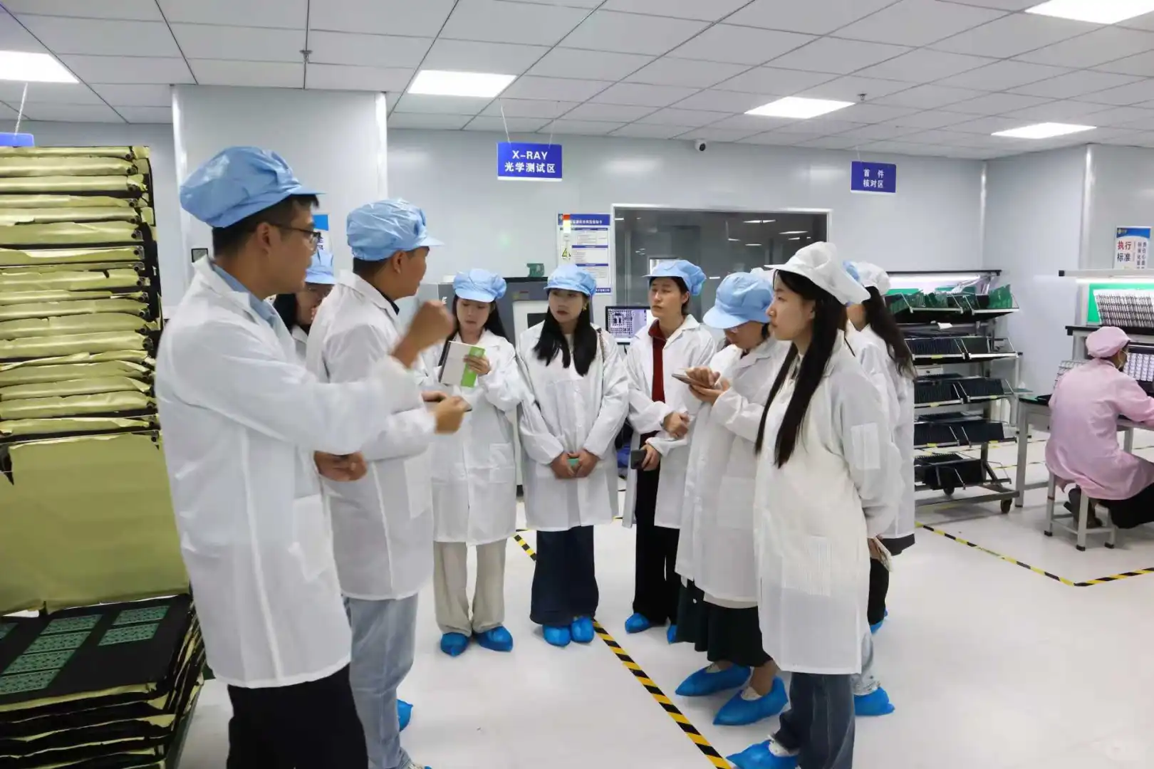 10万级恒温恒湿电子生产车间