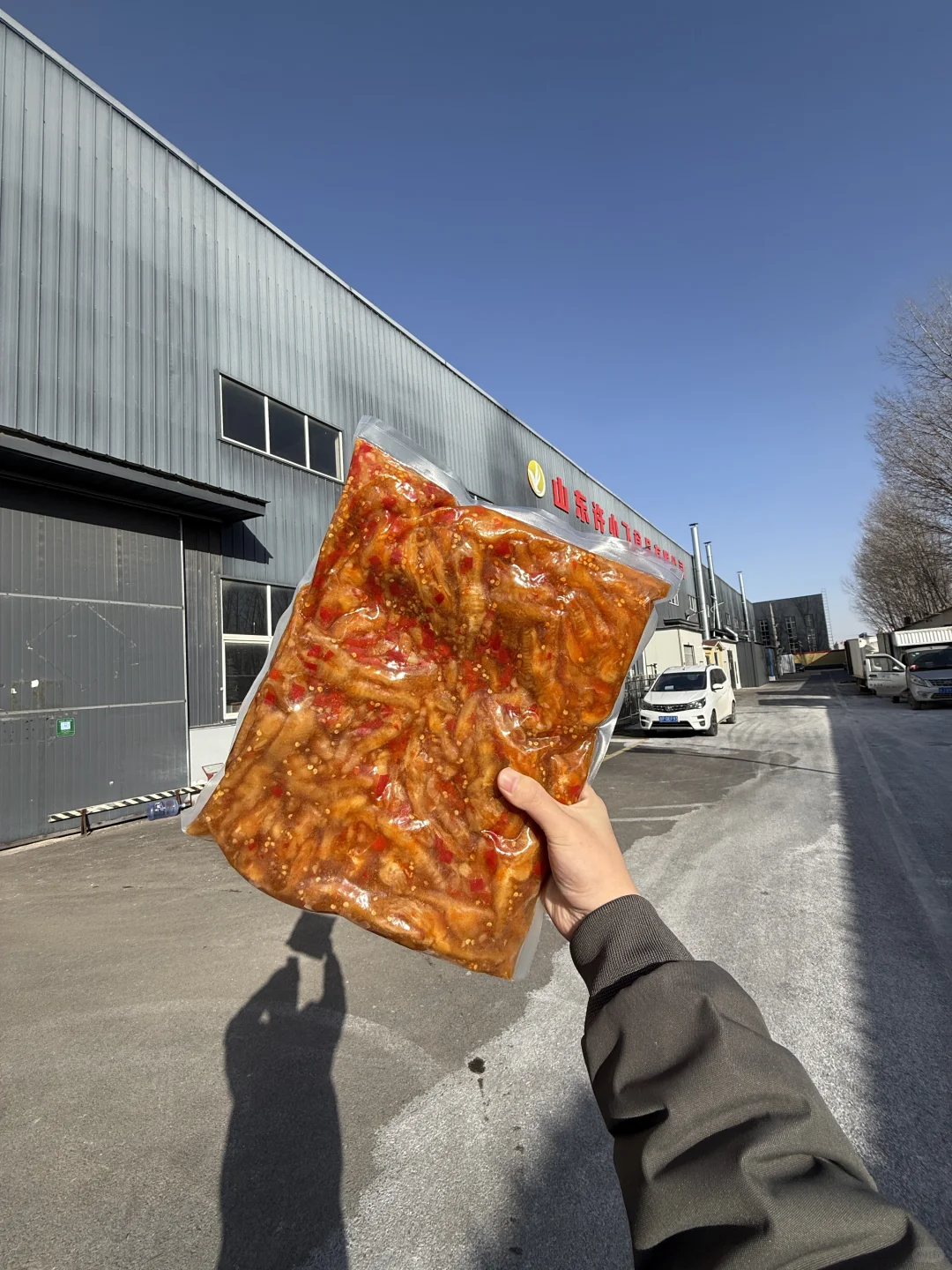 无骨鸡爪源头工厂实拍