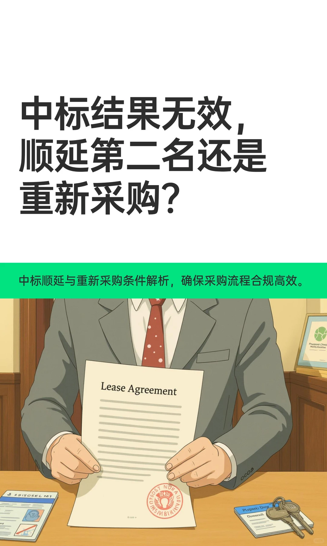 中标结果无效，顺延第二名还是重新采购？