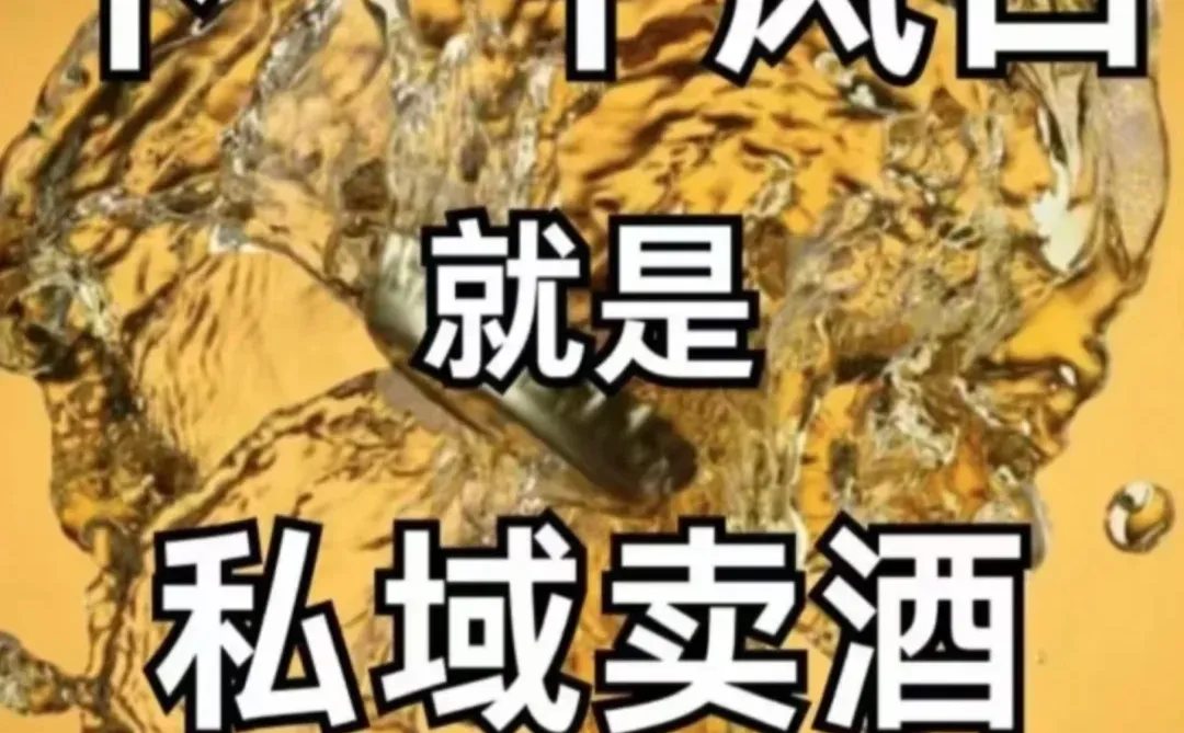 下一个风口就是私域卖酒一年1000W私域卖酒
