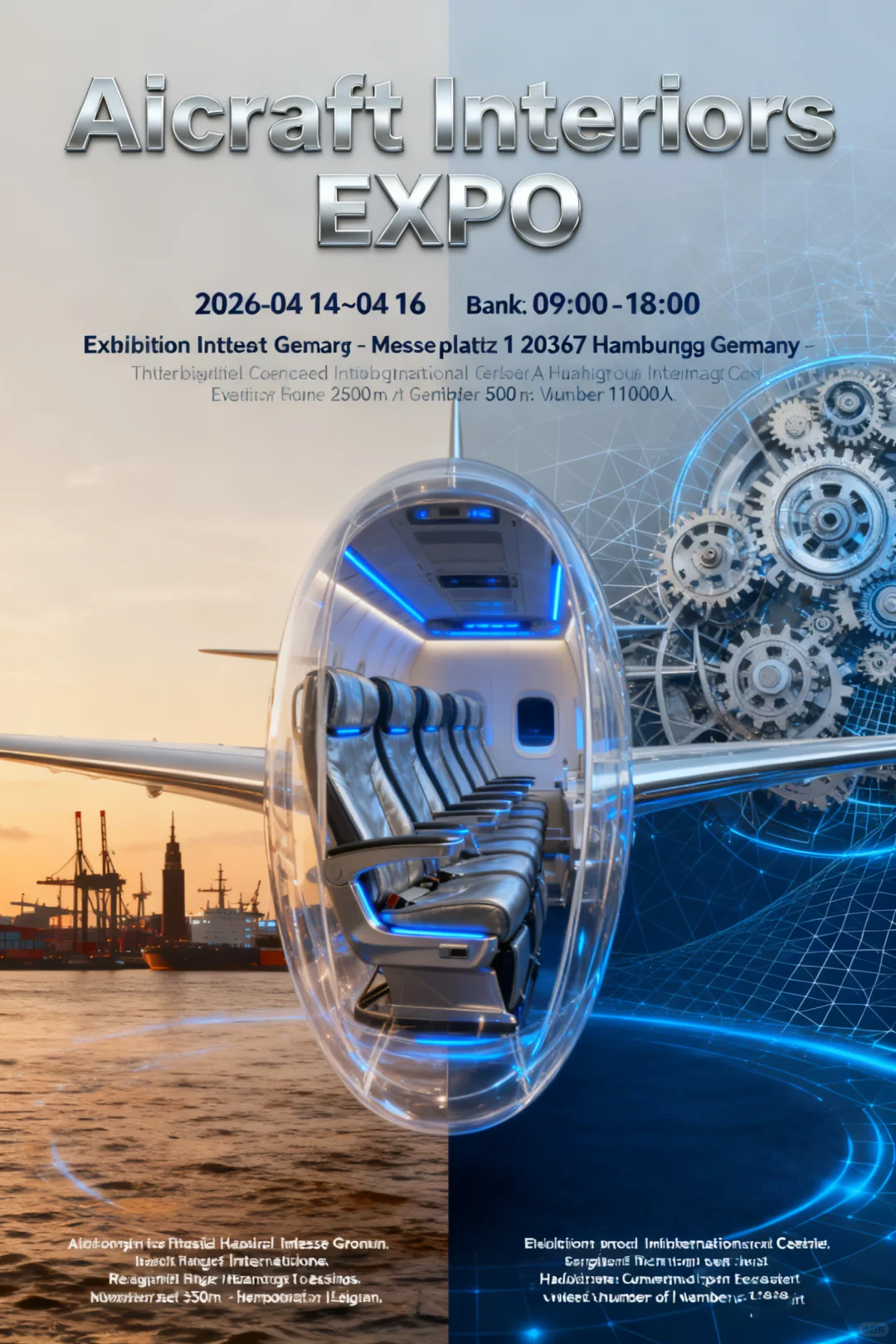 德国汉堡飞机室内设计及设备展览会