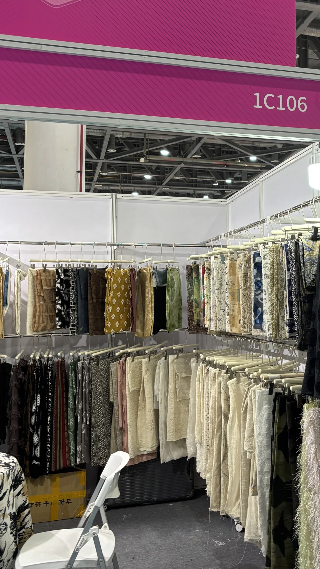 杭州纺织面料展、今天是最后一天啦～