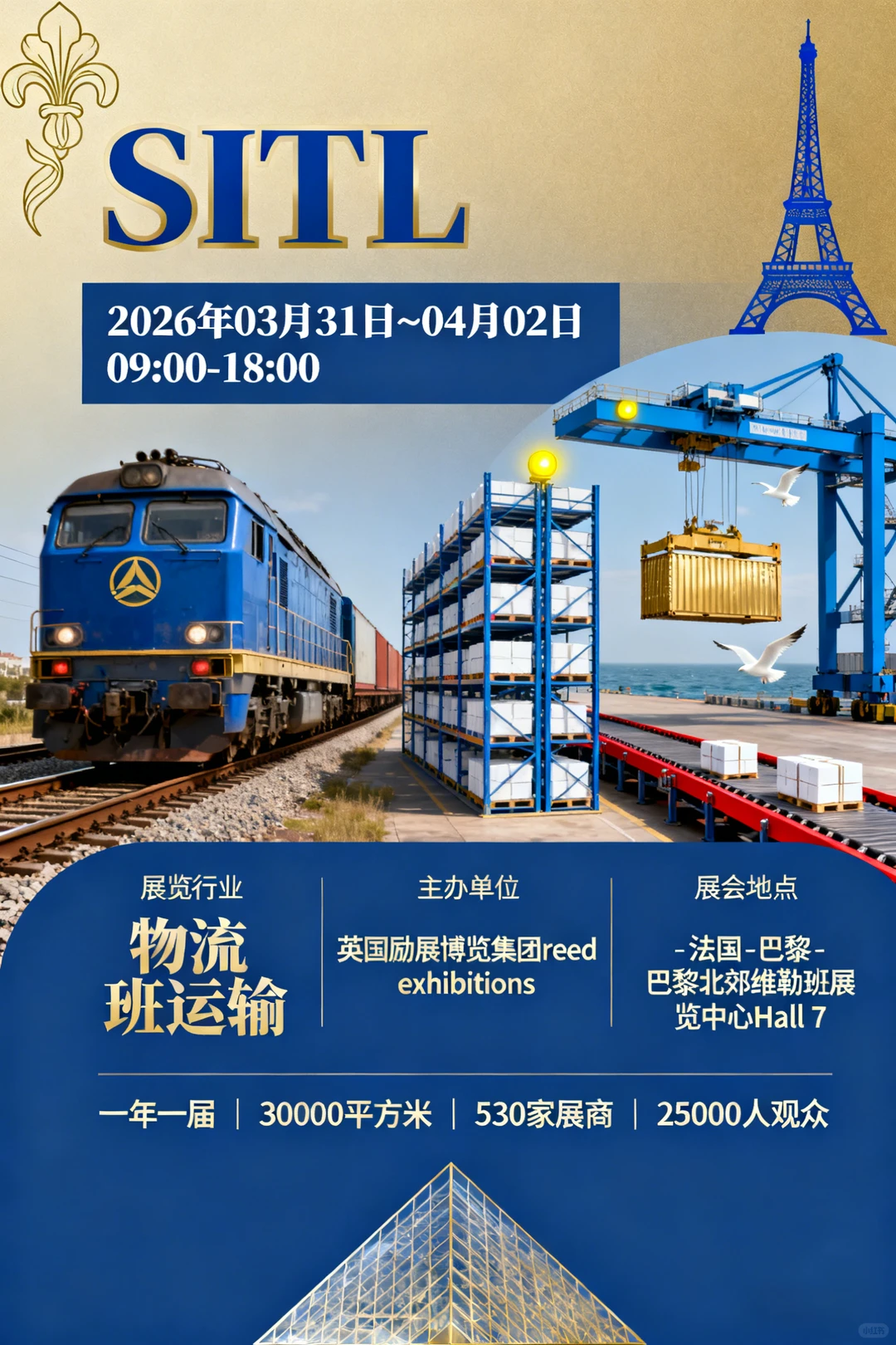 法国巴黎运输物流展览会 SITL