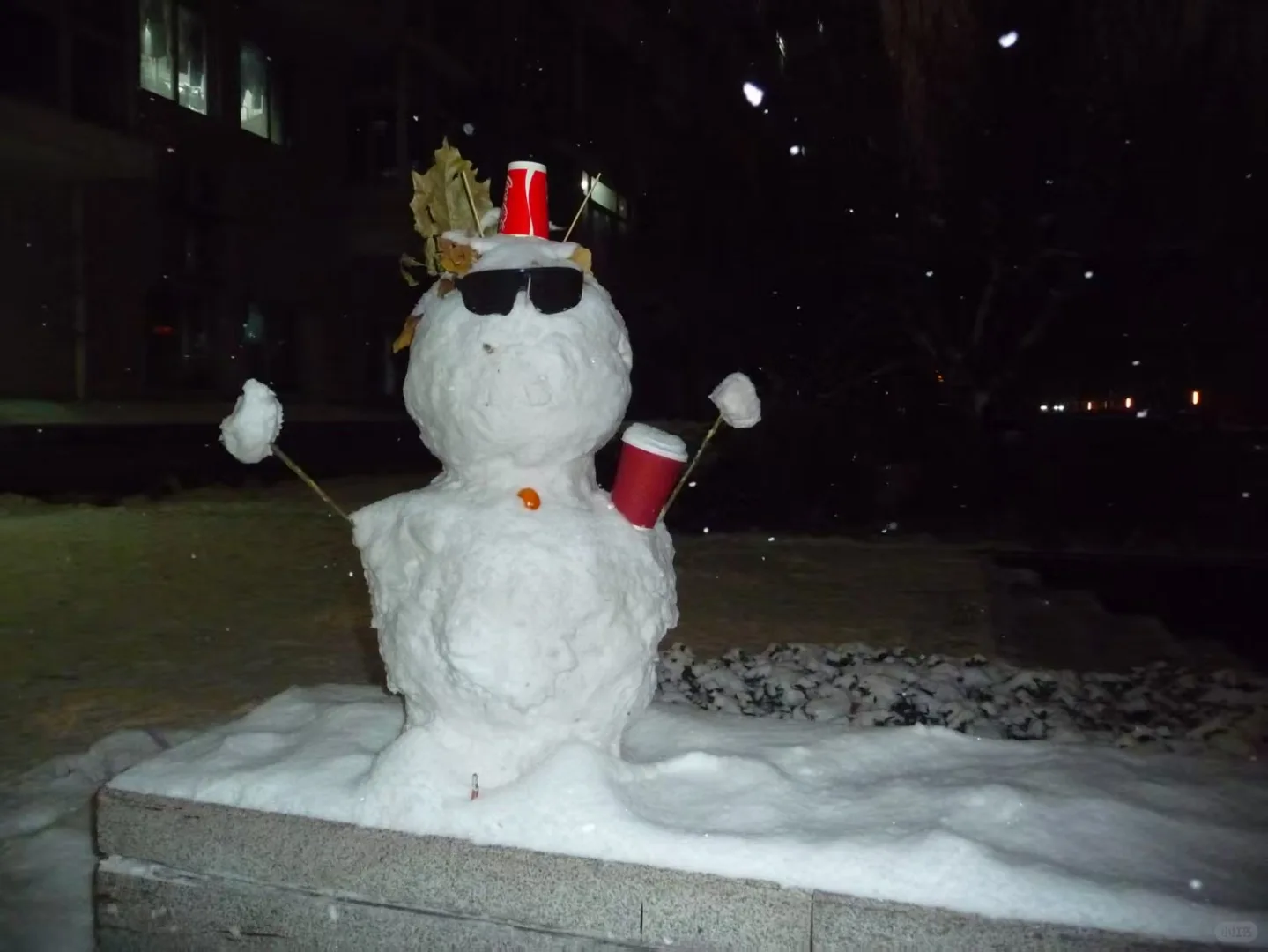 北京林业大雪⛄大赏，堆雪人大赛优等奖?