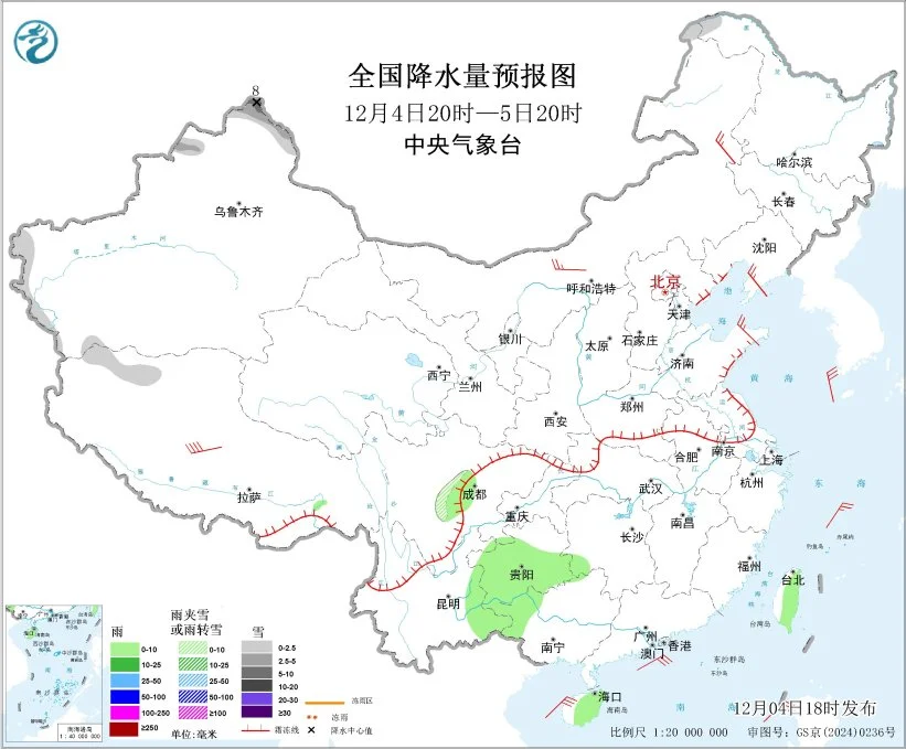 全国大部将天气晴好!