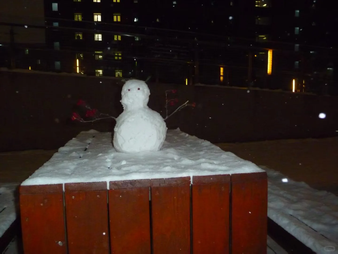 北京林业大雪⛄大赏，堆雪人大赛优等奖?