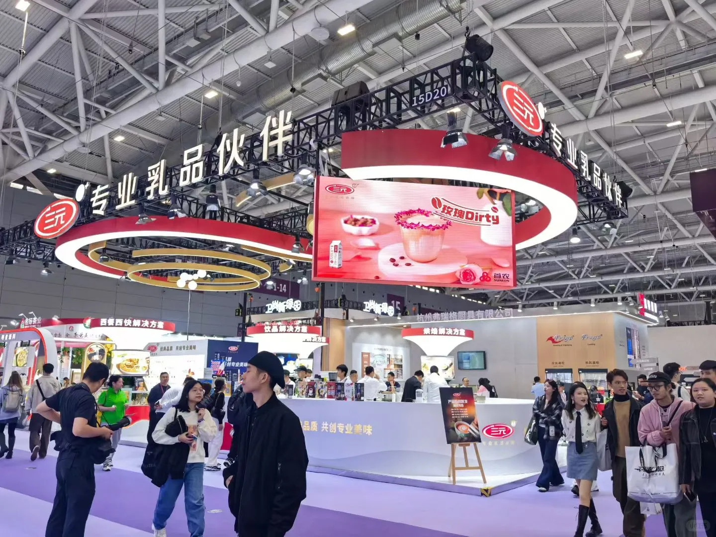 博华展览食品饮料展展台设计搭建