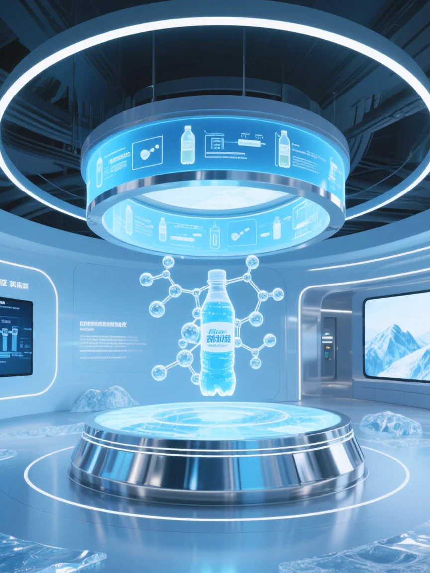 饮料科技展厅案例！这设计很哇塞！