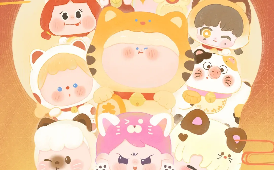 新品预告｜招财喵系列萌粒ฅ ᵒ ᵕ ˂ ฅ