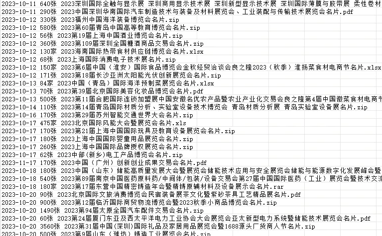 全国采购商 参展商 各行各业 主打齐全精准