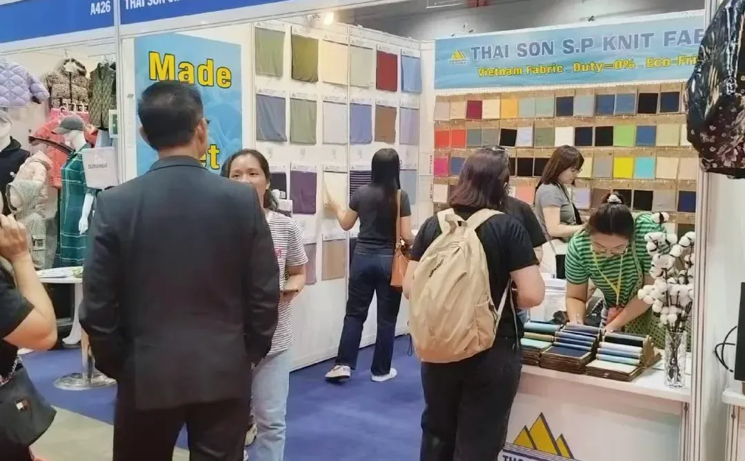 毫不夸张的说，越南纺织展已经可以媲美欧洲