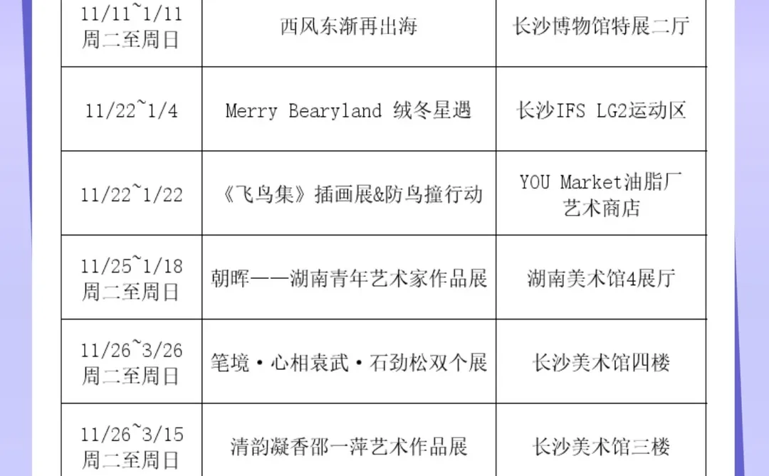 12月长沙展会展览也太丰富~周末快去逛逛吧