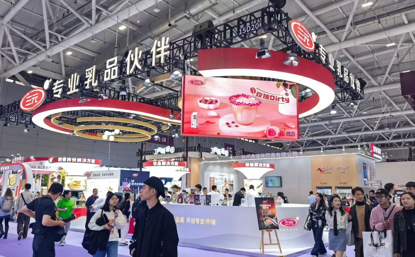 博华展览食品饮料展展台设计搭建