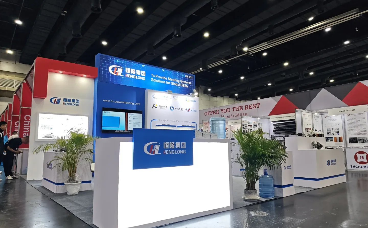 泰国国际汽配展搭建案例