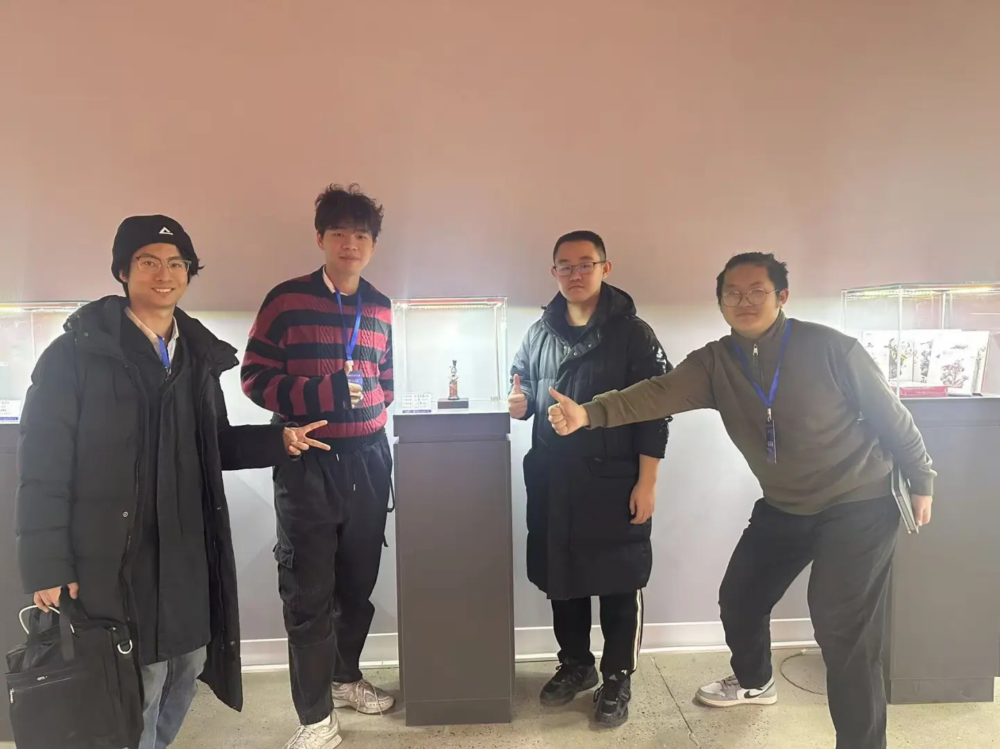 首届微缩模型艺术展，和网友面基