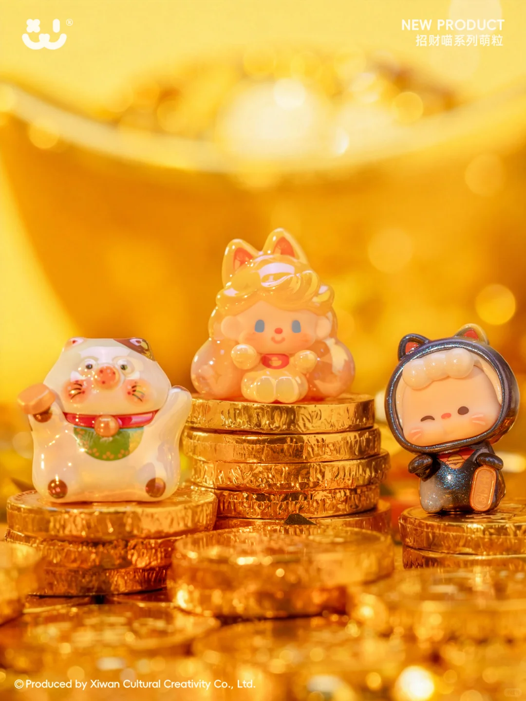 招财喵小队全员集合˚⋆?
