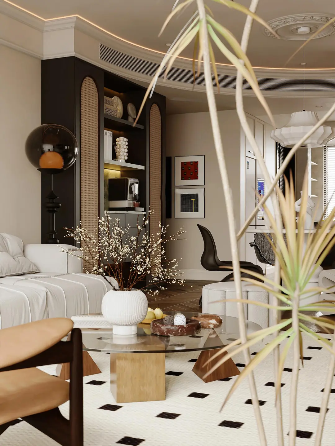 我家客厅被问爆，全靠这几点心机设计✨