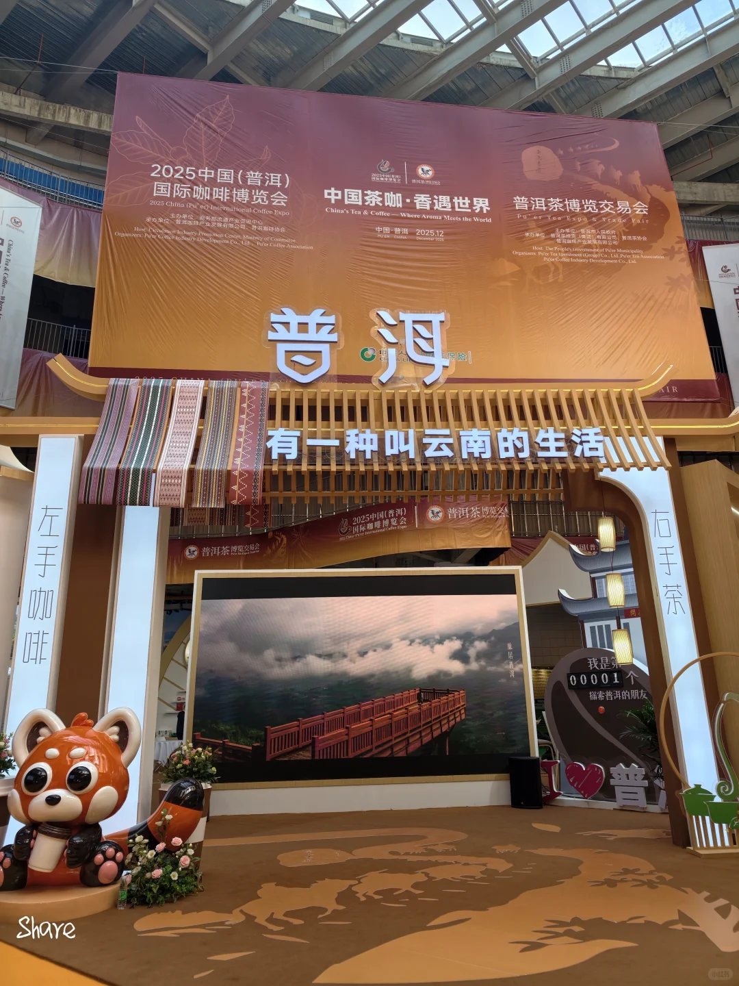 我在普洱喝咖啡