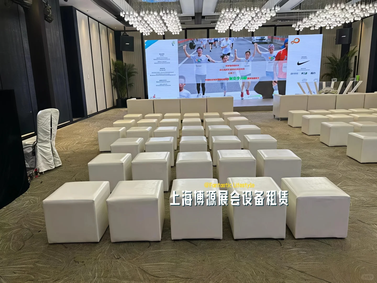 【租借】展销会市集活动桌椅市集摊位架帐篷