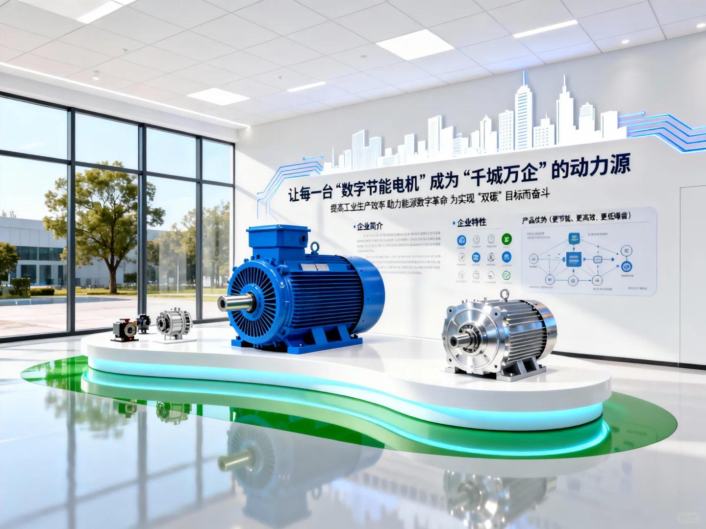 ?工厂展厅科技感直接拉满！