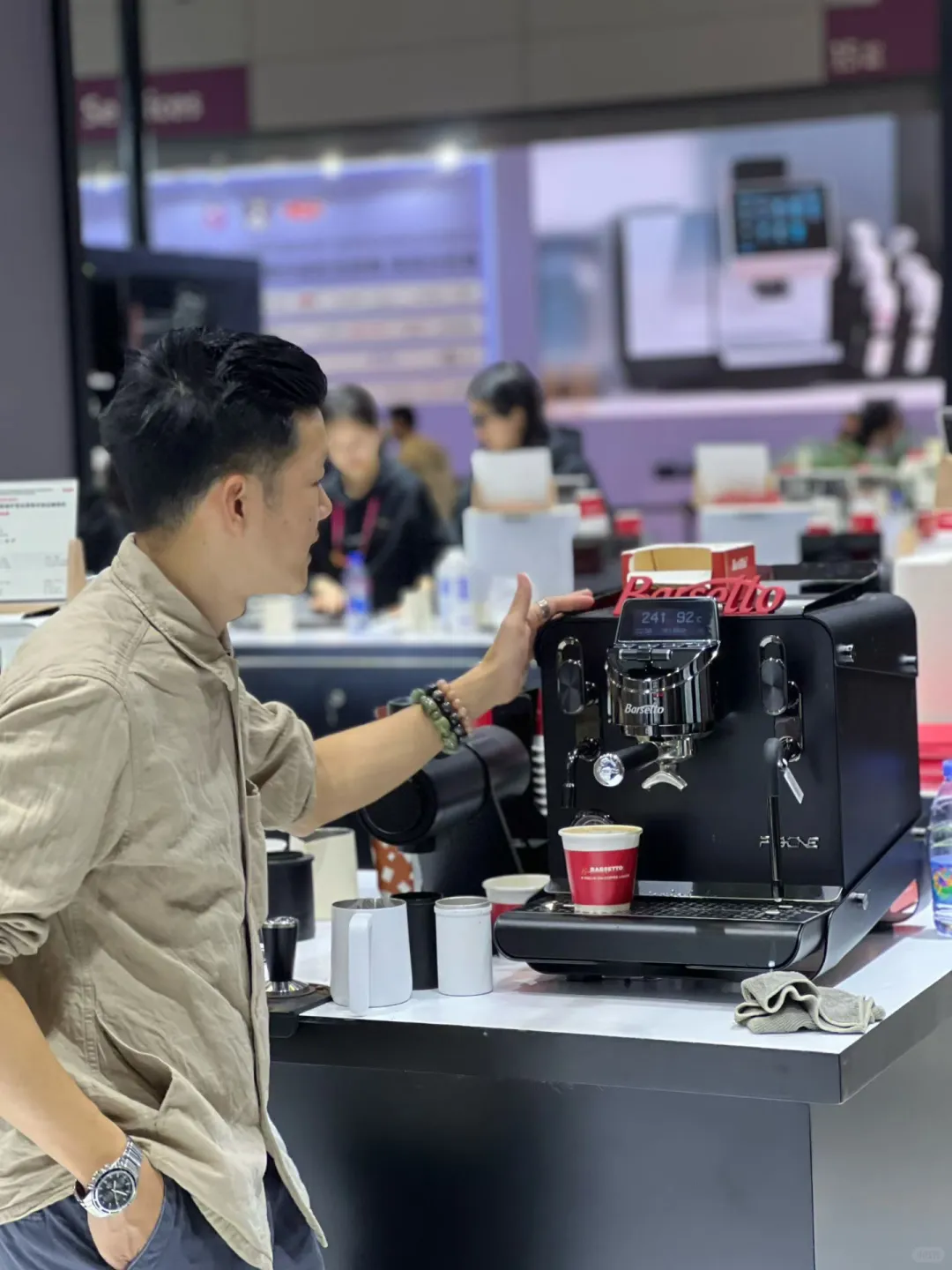 深圳咖啡展,腿已经不是我自己的了