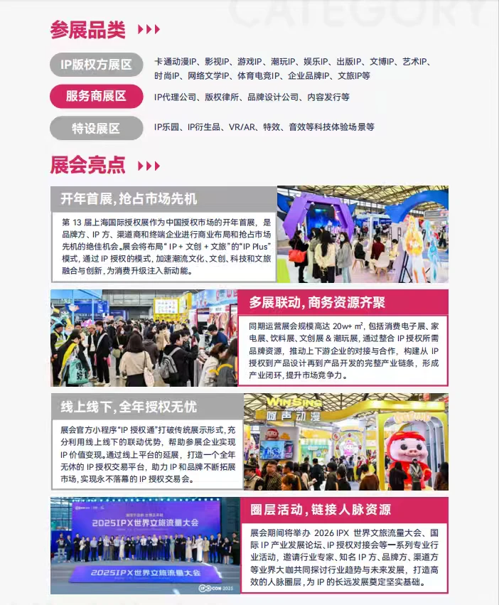IP授权产业博览会与上海文创潮玩展会