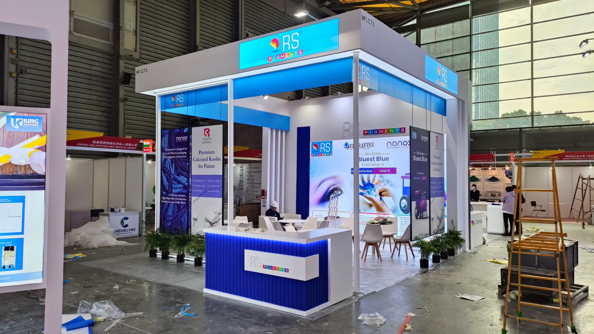 2025年涂料展落地展台