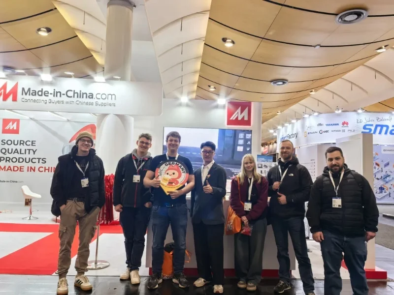 正在德国参展！展位号HALL 8-F13，随便来问