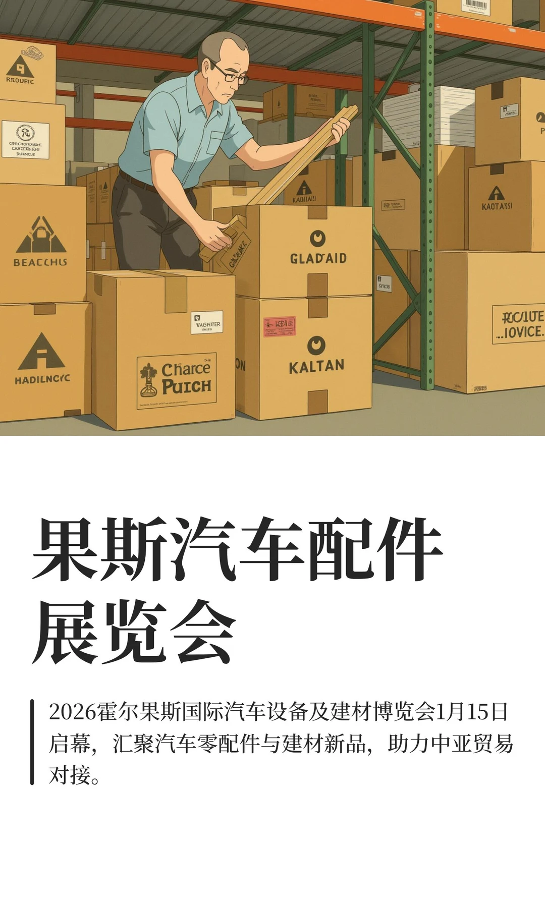 果斯汽车配件展览会