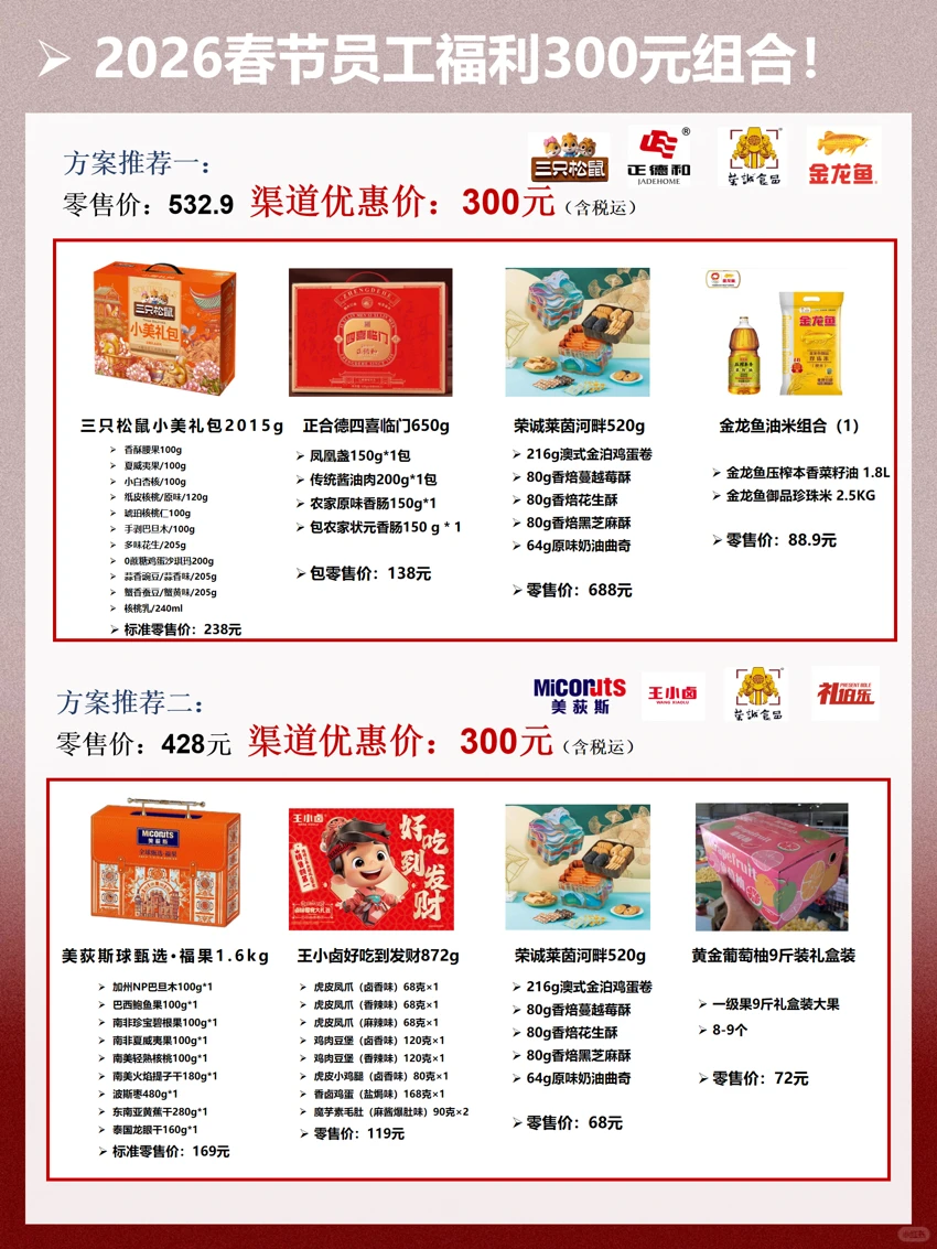 00后做的春节福利采购方案也太贴心了?