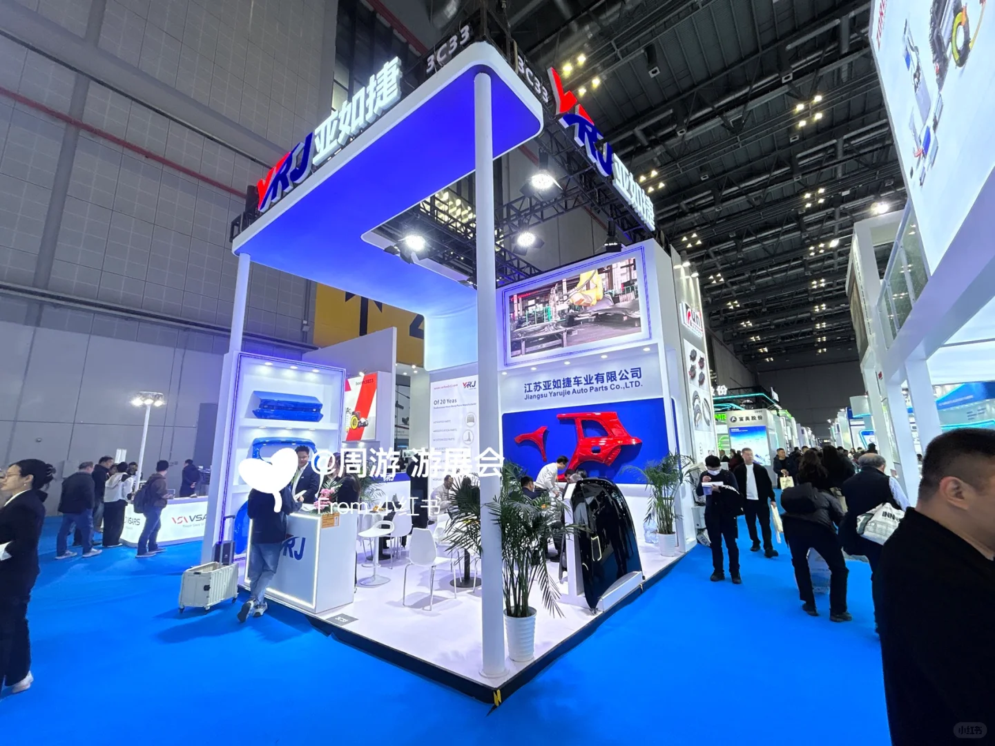 25上海法兰克福汽配展！6米超高展台样式❤️❤️