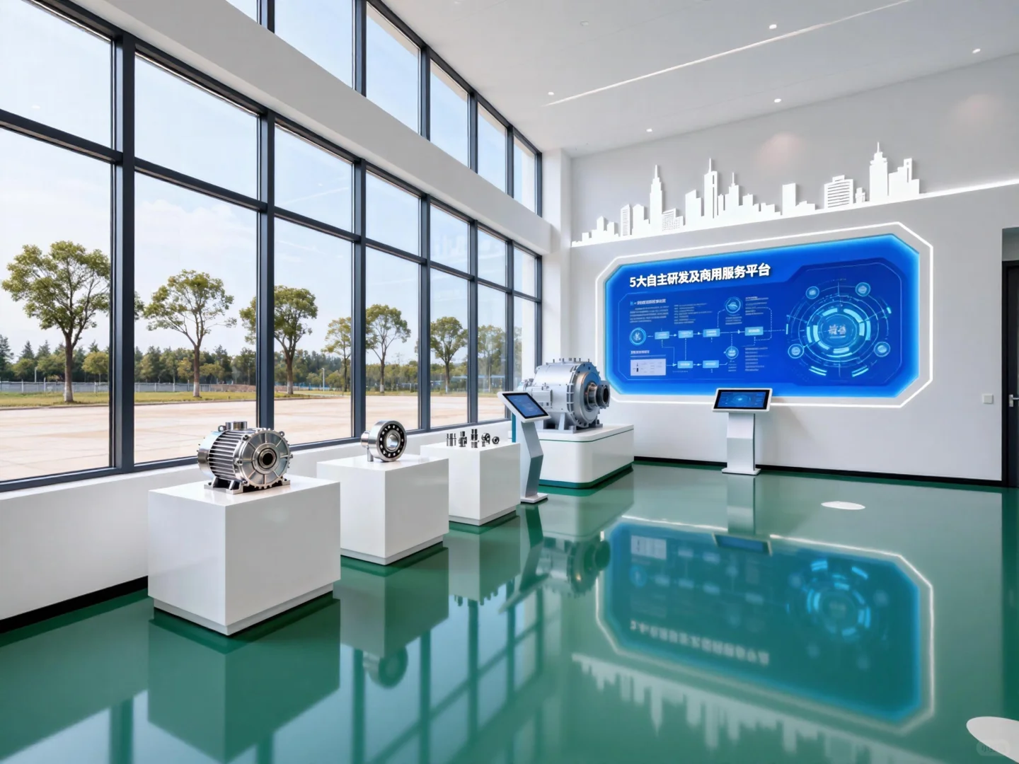 ?工厂展厅科技感直接拉满！