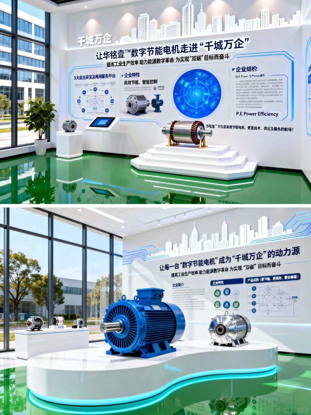 ?工厂展厅科技感直接拉满！