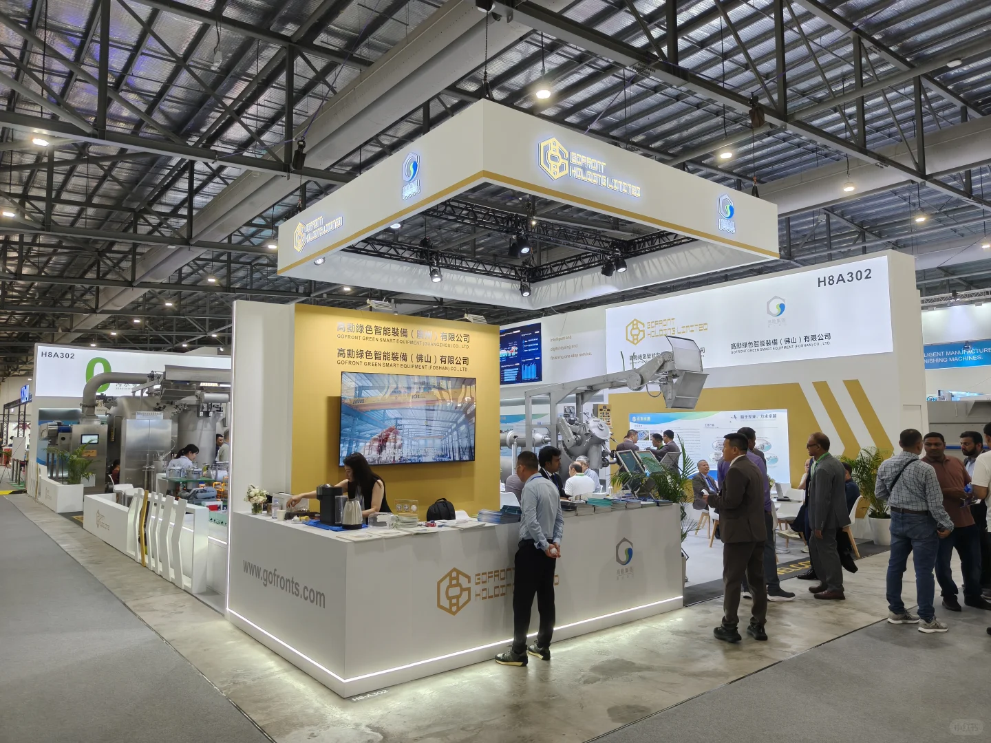 谁搭建了ITMA ASIA+CITME的展台？