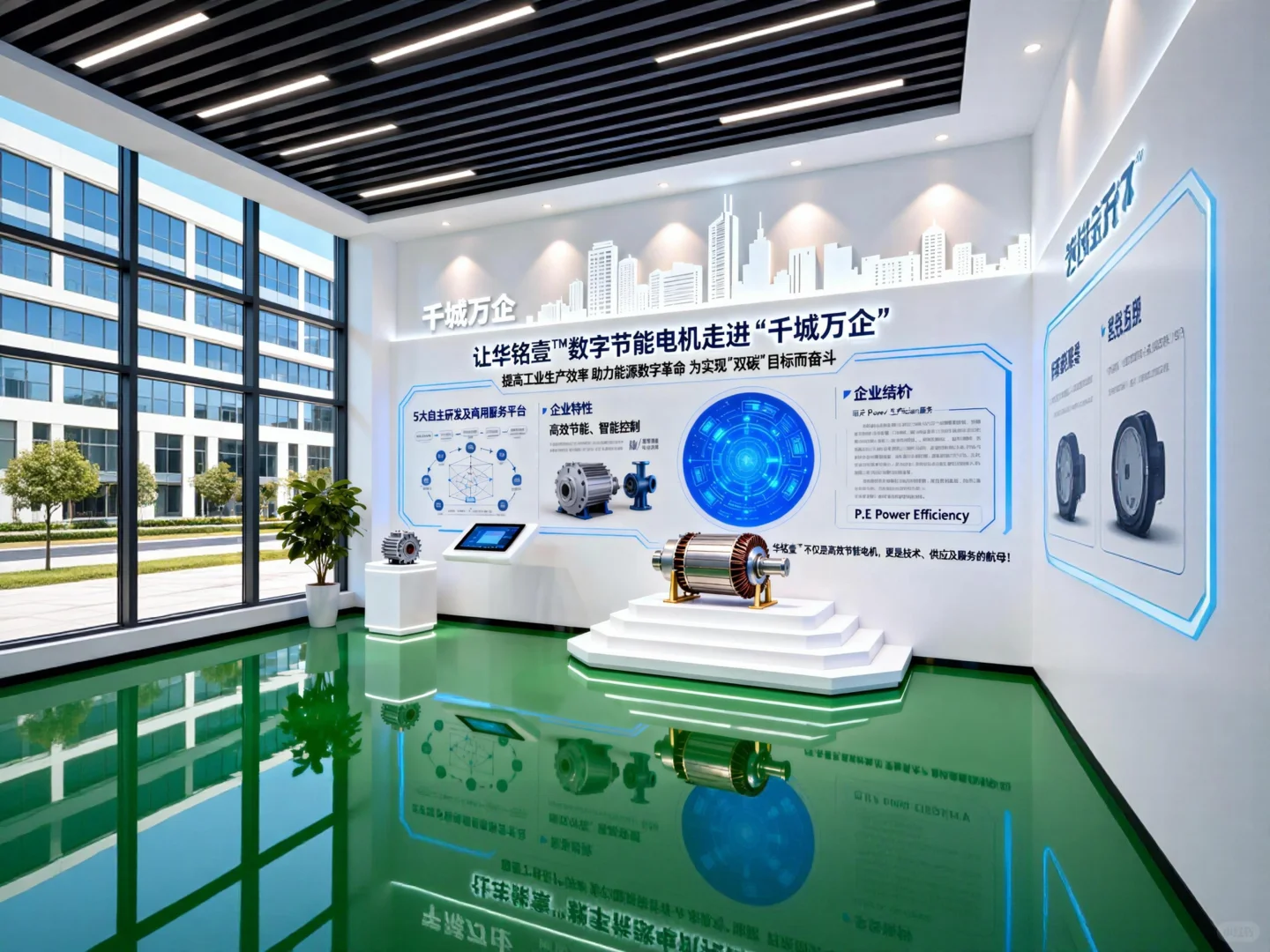 ?工厂展厅科技感直接拉满！